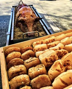 Northamptonshire - pig and bread